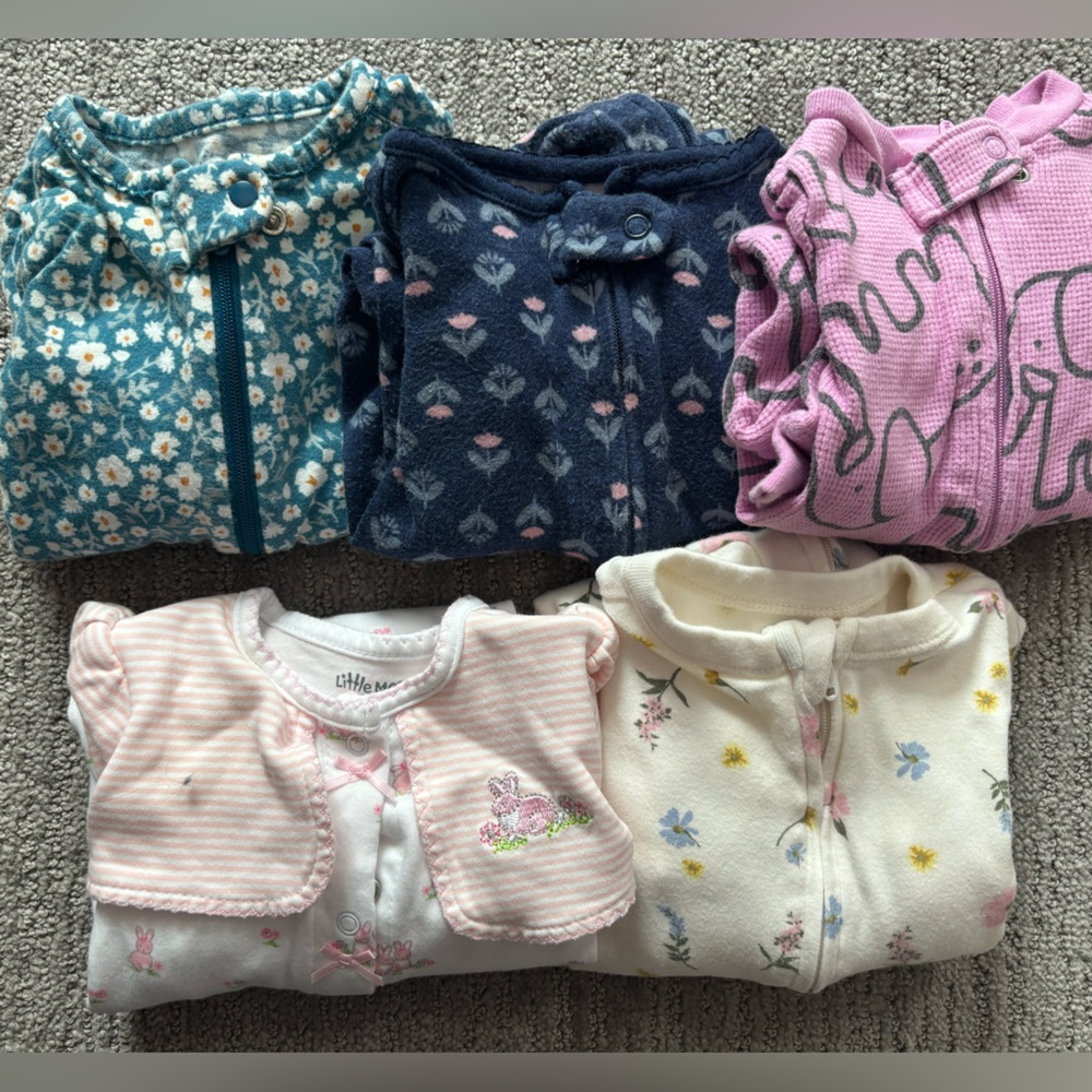 3 Month Baby Sleep Footies